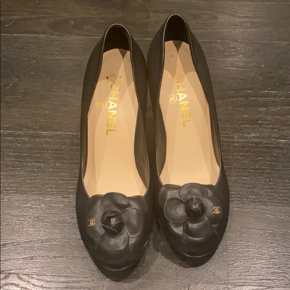 Chanel Flower Heels